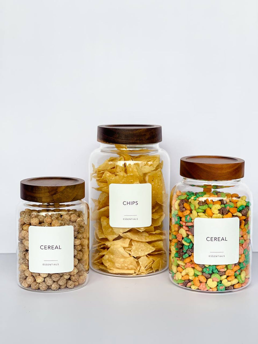 Celeste Acacia Spice Jars (200mL) Set of 9