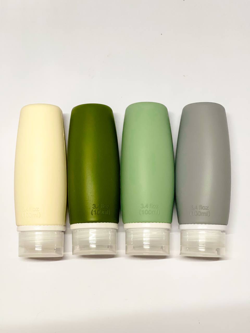 Liv 100mL Silicon Cosmetic Travel Bottles